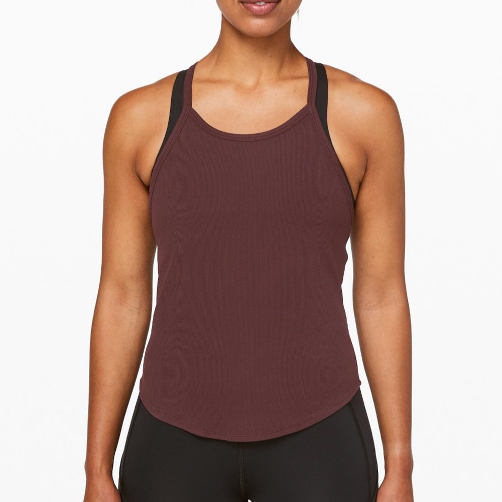 NWOT Lululemon Stronger As One Ribbed Tank